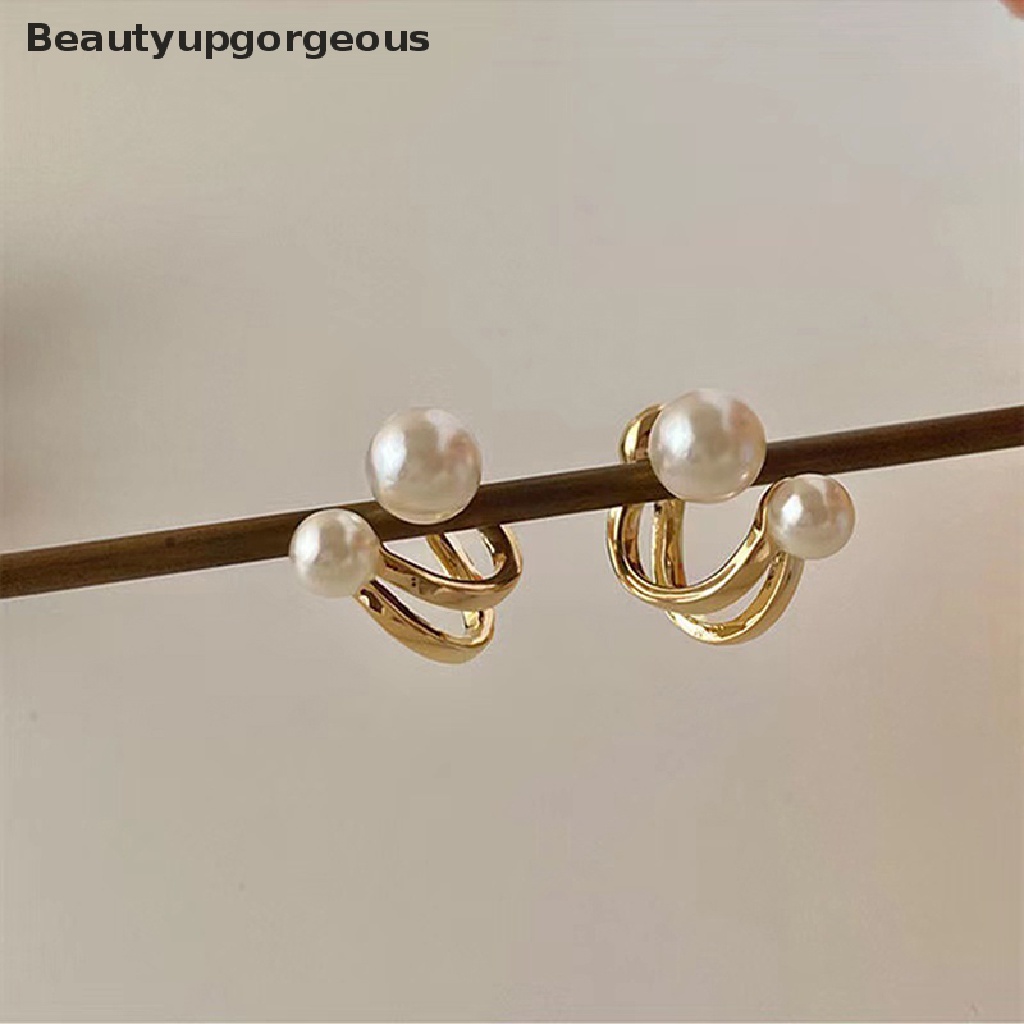 Bông Tai Ngọc Trai Sang Trọng Thời Trang Hàn Quốc Năm 2021