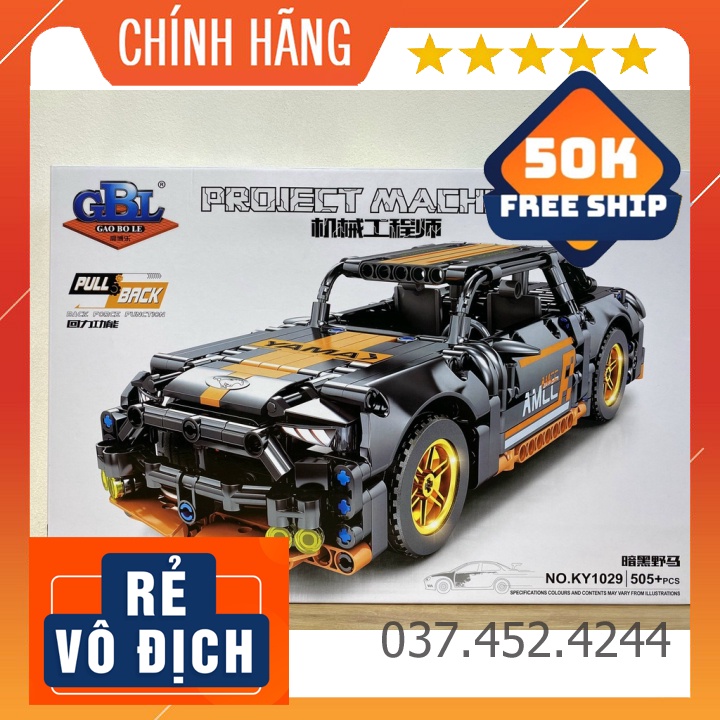 Đồ Chơi Lắp RápFreeshipLego Siêu Xe Đua Thể Thao Racing Kaizhi 1029
