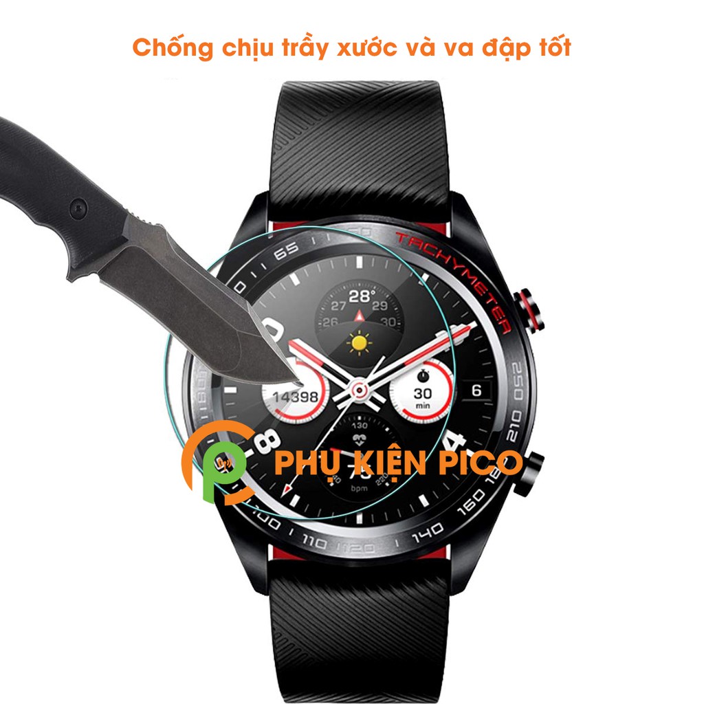 Kính cường lực Magic Watch 2 trong suốt - Dán màn hình đồng hồ Honor Magic Watch 2 full keo chống xước màn hình