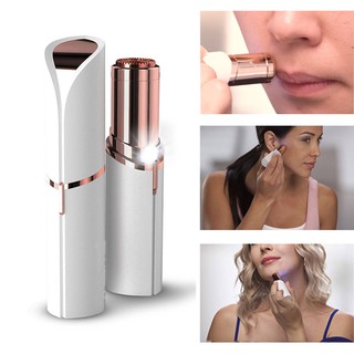 Face Hair Removal Lipstick Shaver Electric Eyebrow Trimmer Women's Hair Remover Mini Shaver epilator for women (The battery is not included)