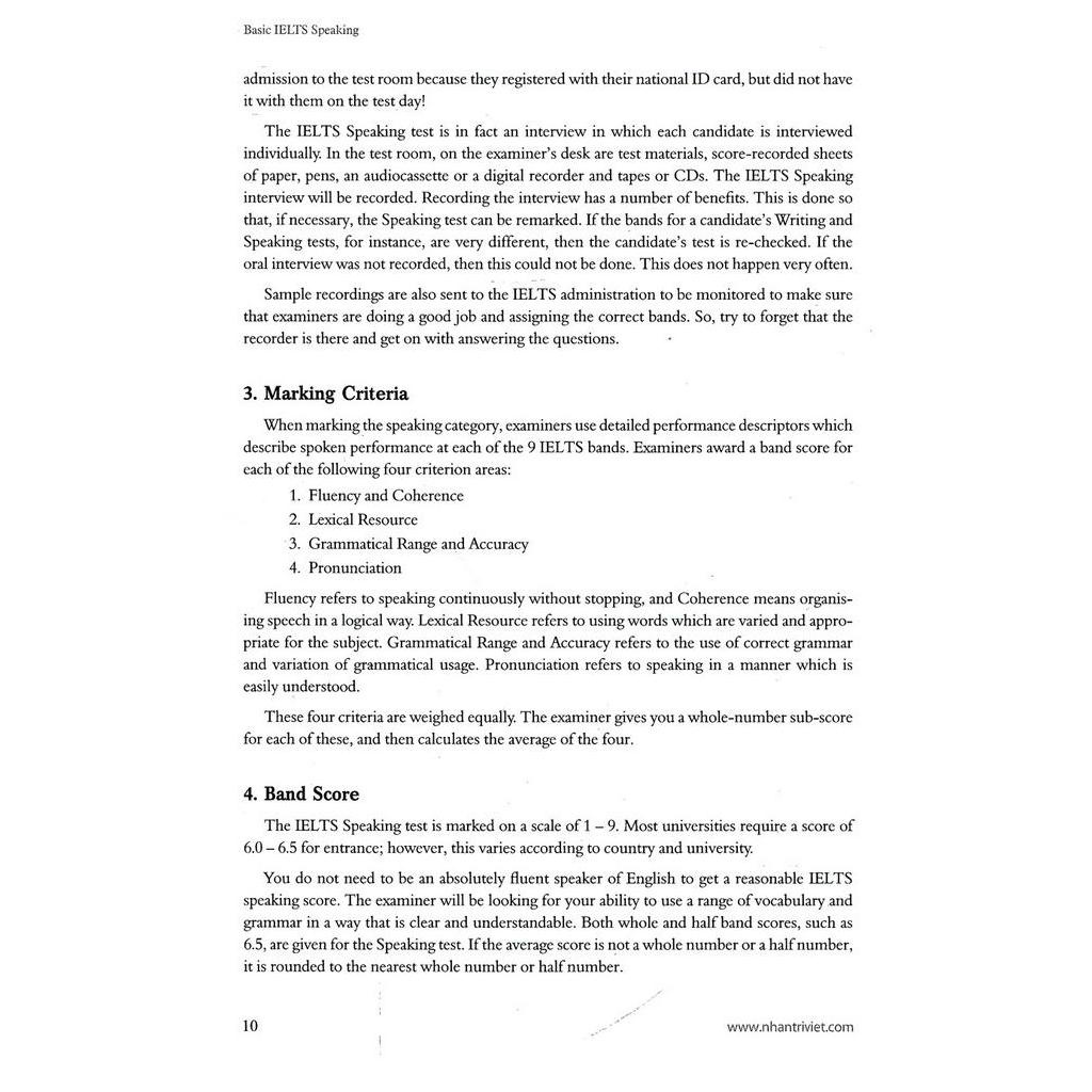 Sách Basic Ielts Speaking