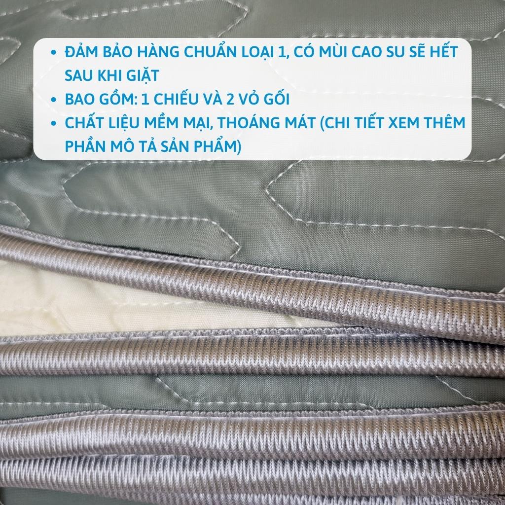 Chiếu điều hòa cao su non Latex trơn màu đủ size Dreamhomebedding