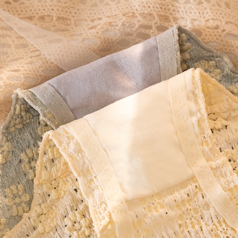 Quần Lót Nữ Cotton Vải Nhúm Ngàn Hoa Co Dãn 4D