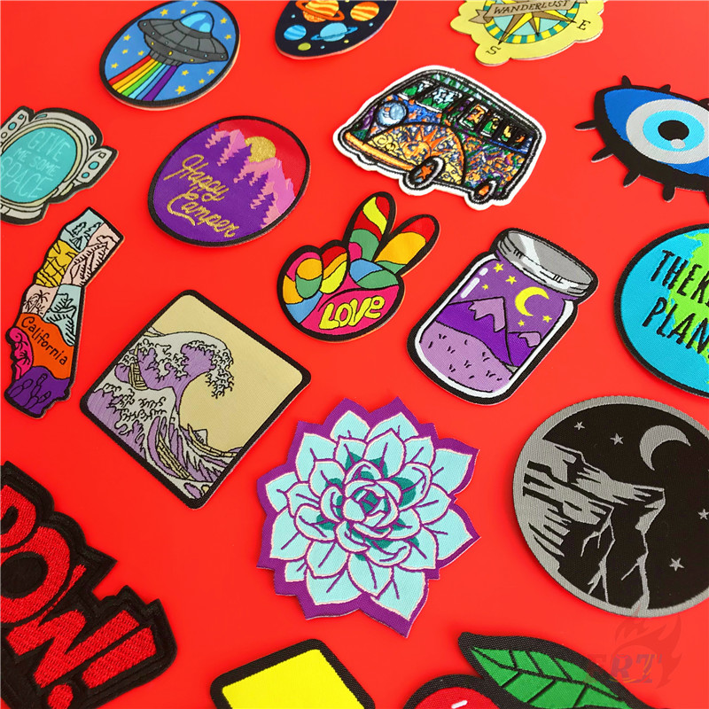 1 Sticker Ủi Thêu Chữ There Is No