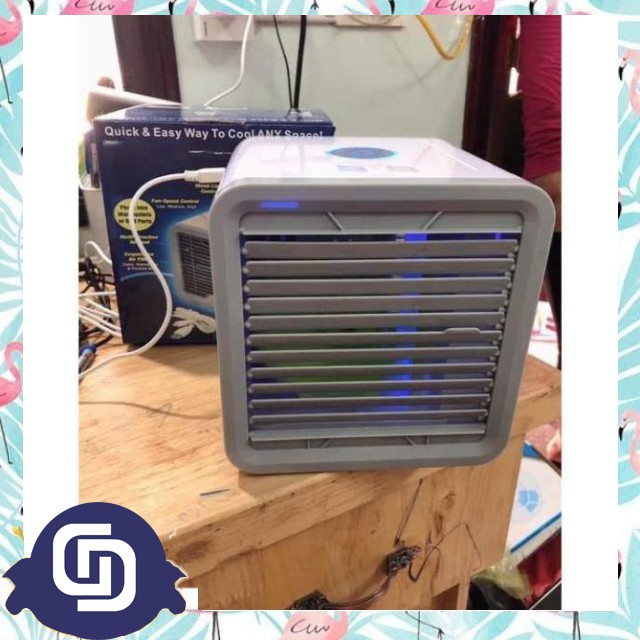 QUẠT ĐIỀU HOÀ HƠI NƯỚC MINI ĐỂ BÀN CHỐNG NÓNG, CẤP ẨM - SIÊU PHẨM SIÊU TIỆN ÍCH CHO CÁC ANH CHỊ EM VĂN PHÒNG