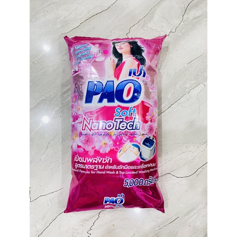 Bột Giặt PAO 5KG Xuất Xứ Thái Lan