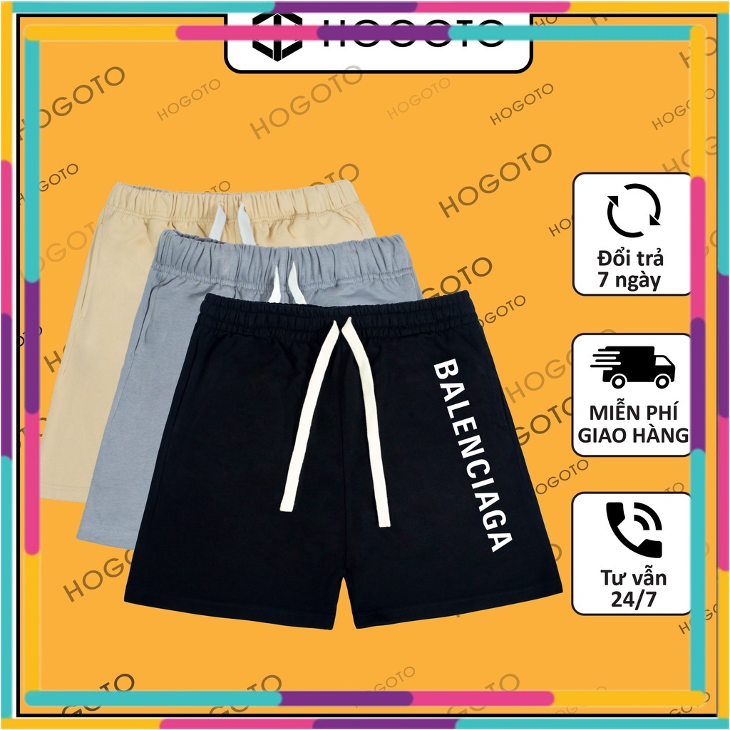 Quần short BALENCIAGA nỉ da cá NIX shop , quần short unisex nam nữ chất liệu cotton