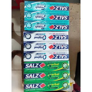 Kem đánh răng muối thảo dược Salz 160g