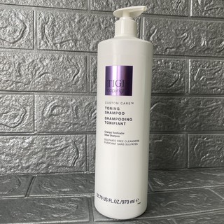 {Siêu rẻ} {Chính hãng} Dầu gội tím khử vàng dành cho tóc tẩy Tigi Copyright Toning Shampoo 970ml