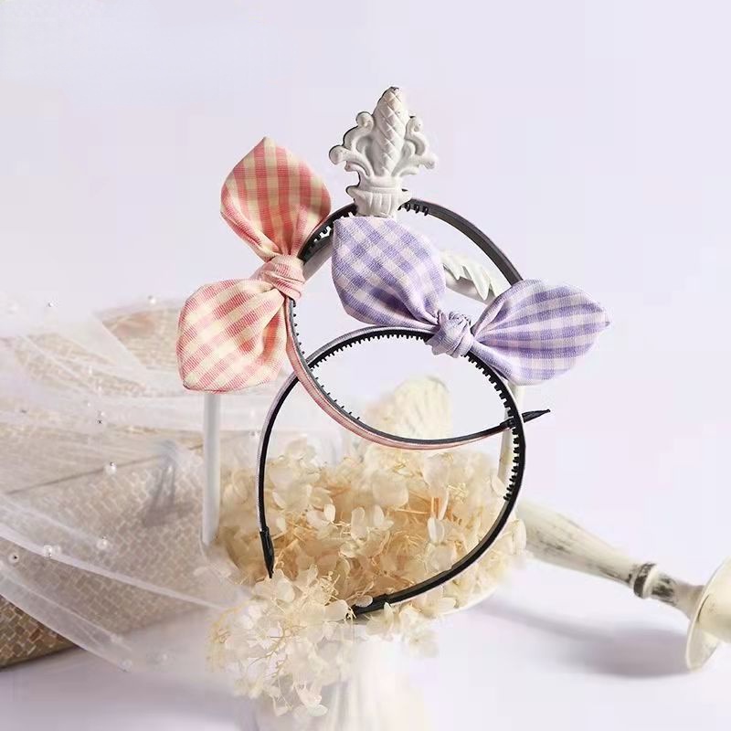 Băng Đô Tai Thỏ Chống Trượt Có Răng Phong Cách Hàn Quốc Cho Bé Gái