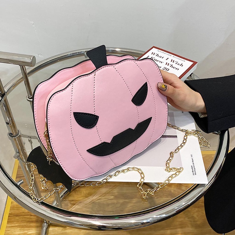 Túi Đeo Chéo Vai Bằng Da PU Hình Dơi Và Ác Quỷ Thời Trang Cho Nữ