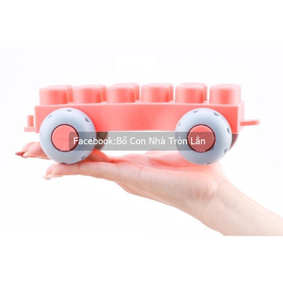 BỘ XẾP HÌNH DẺO - LEGO SILICON LOẠI TO - Lego silicon siêu dẻo