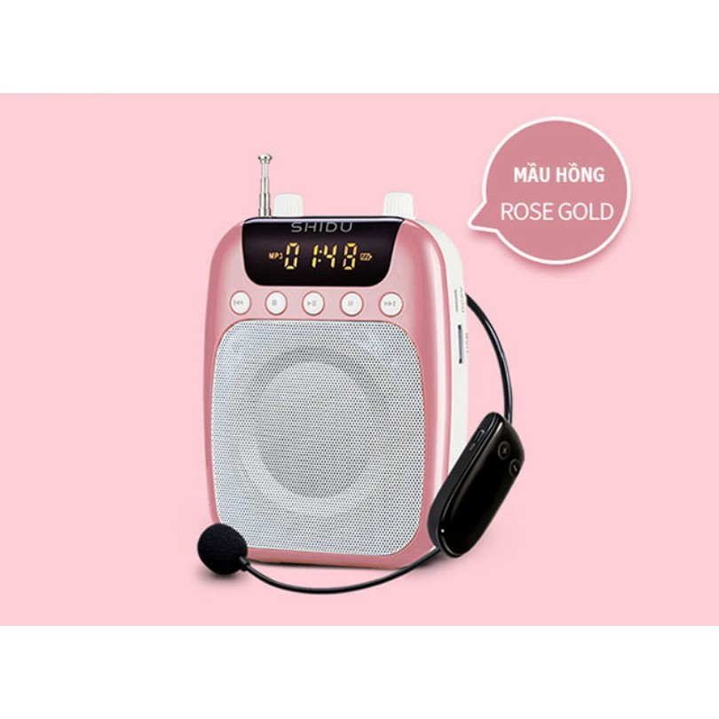 Máy trợ giảng có dây SHIDU SD-S358 (FM) Hàng Chính Hãng