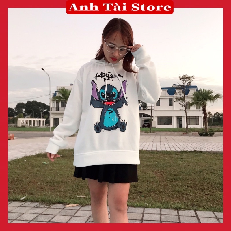 Áo hoodie nam nữ in hình pokemon chất nỉ bông ngoại giày dặn có mũ fom rộng unisex oversize đến 70kg mặc vừa AT 1119