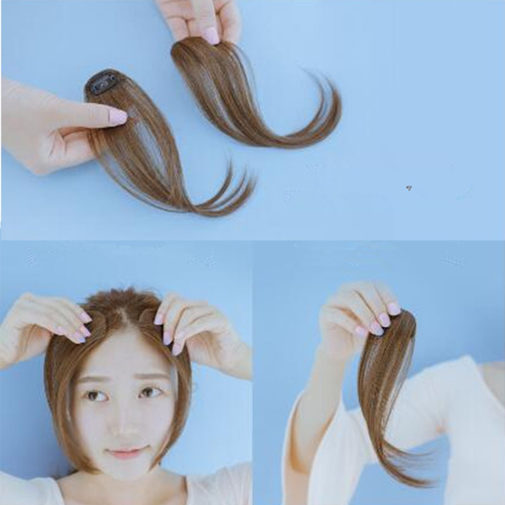 Tóc Mái Giả Dài 25cm 4 Màu Lựa Chọn