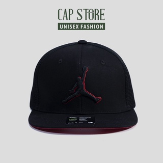 Nón snapback Jordan kết lưới - Mũ hiphop nam nữ cao cấp phong cách thời trang đóng gói full box của Capstore [SJD.01]