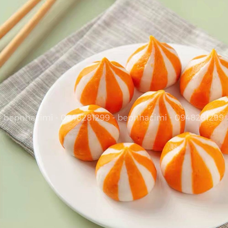 Cá Viên Nhân Trứng Cá Tobiko Fusipim 500gr - Viên Thả Lẩu Trứng Cá Malaysia - Bếp Nhà CIMI