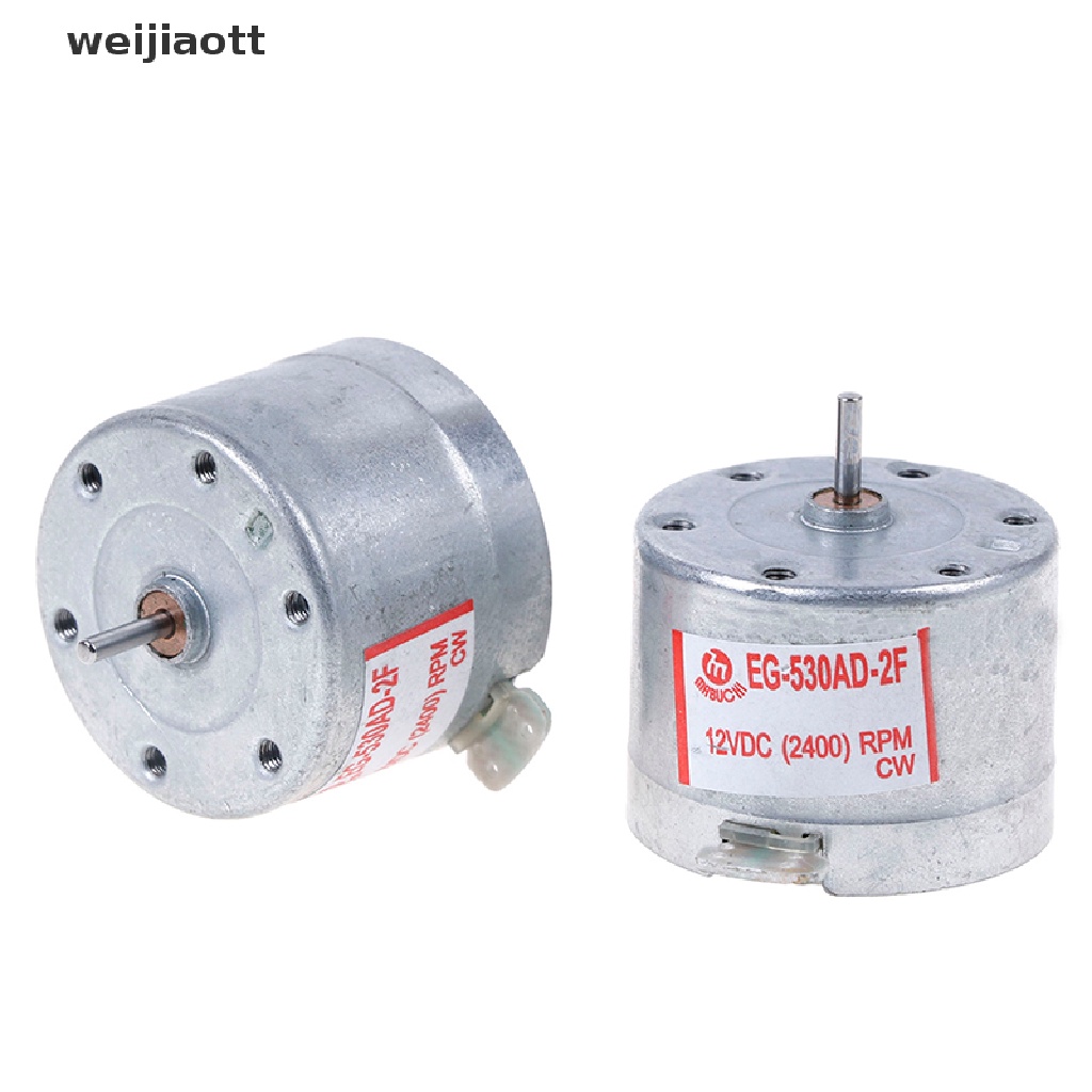 weijiaott Audio motor for tape deck mabuchi EG-530AD-2F DC 12V capstan motor audiomotor WT