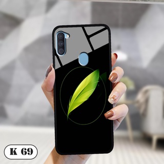 Ốp lưng Samsung Galaxy A11  - Lưng kính 3D