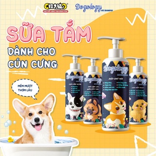 Sữa tắm chó Maneki Neko Dogology Joytiny 500ml nhật chó lông ngắn dài khử mùi hôi thơm lâu Corgi alaska Samoyedcpoodle