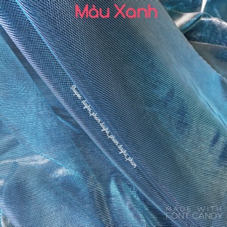 [XẢ HÀNG]✨VẢI GÂN ÁNH BẠC LẤP LÁNH ✨