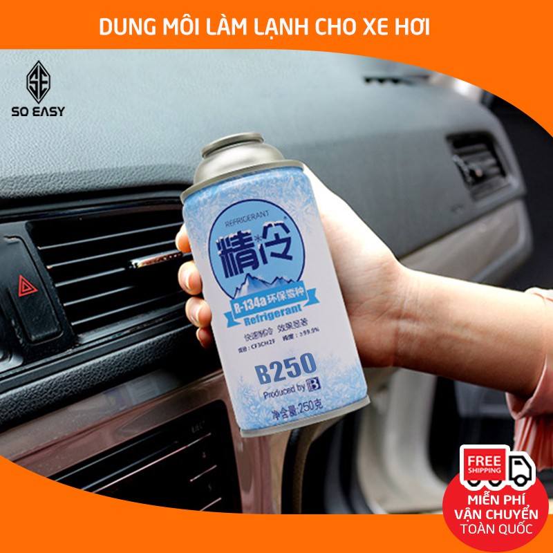 Dung môi làm lạnh BOTNY Refrigerant 250g,chất làm lạnh đặc biệt cho máy điều hòa,khí gas làm lạnh chuyên dụngô tô-B-1166