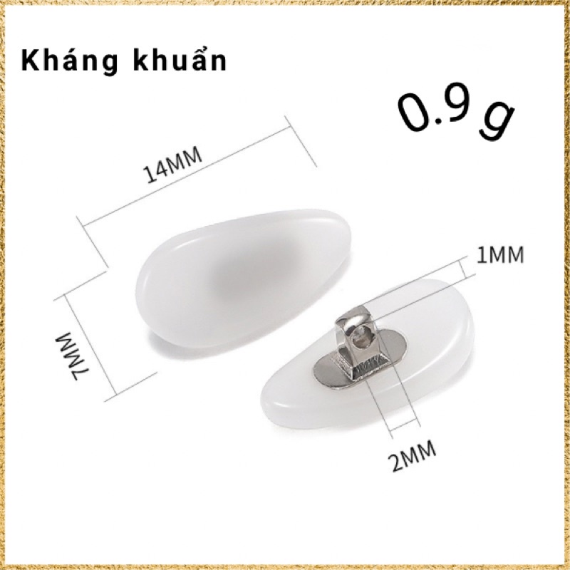 Đệm gắn chân nhôm cao cấp dành cho mắt kính