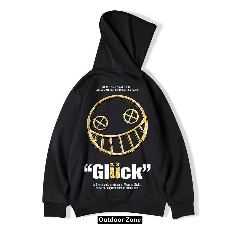 Áo Hoodie Dáng Rộng Lót Nhung Giữ Ấm Nhiều Màu Tùy Chọn Size M - 8xl Dành Cho Nam | BigBuy360 - bigbuy360.vn