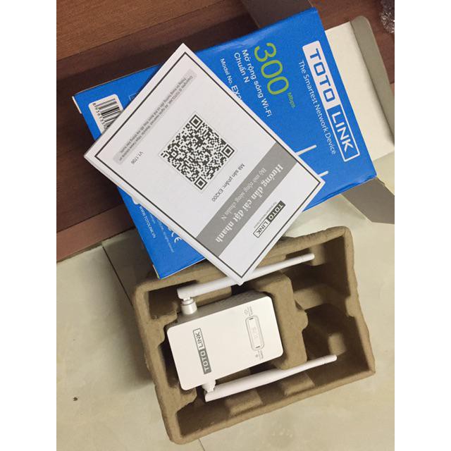 Bộ Kích Sóng wifi Totolink Ex200, EX300 v2 tốc độ 300Mbps - Hàng chính hãng | BigBuy360 - bigbuy360.vn