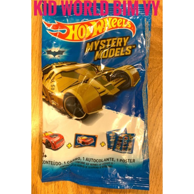 freeship Xe mô hình Hot Wheels Mystery Models Series 2017.