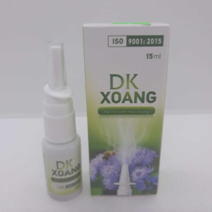 Dung dịch vệ sinh mũi thảo dược DK xoang lọ 15ml hỗ trợ viêm mũi xoang