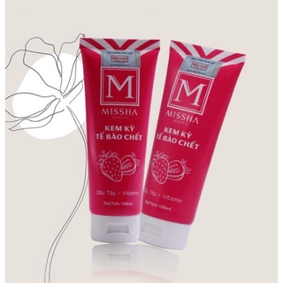 Tẩy tế bào da chết dâu tây – vitamin missha 100ml