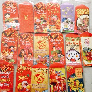Combo 1 sét bao lì xì tết 2021