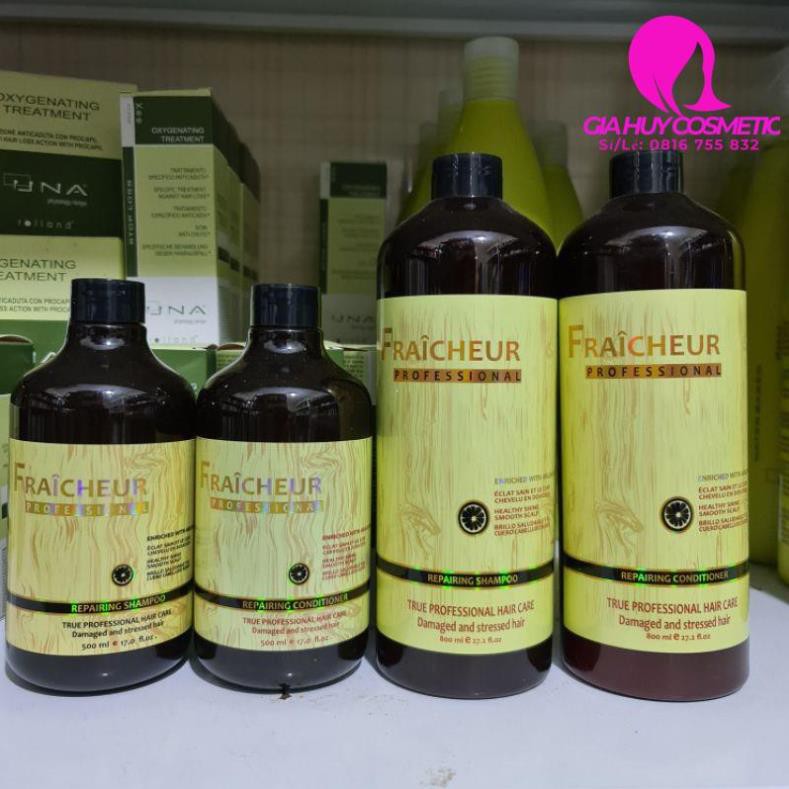 DẦU GỘI XẢ PHỤC HỒI FRAICHEUR REPAIR 500ml -  800ml*2