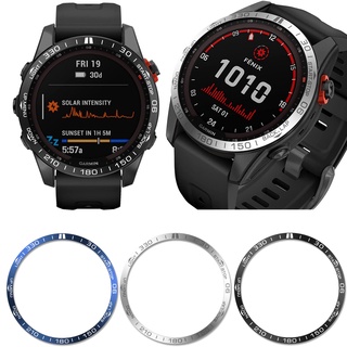 Vòng viền kim loại chống trầy cho đồng hồ thông minh Garmin Fenix 7/7S