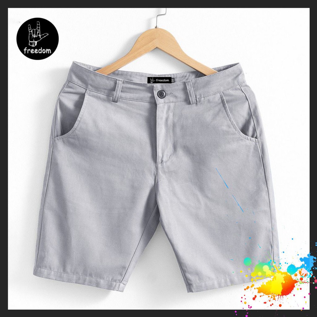 Quần Short Nam Kaki  Mềm Mịn - Quần Short Trung Niên Nam - Quần Sooc Nam Hàn Quốc Chất Kaki - Quần Lửng Nam Kaki