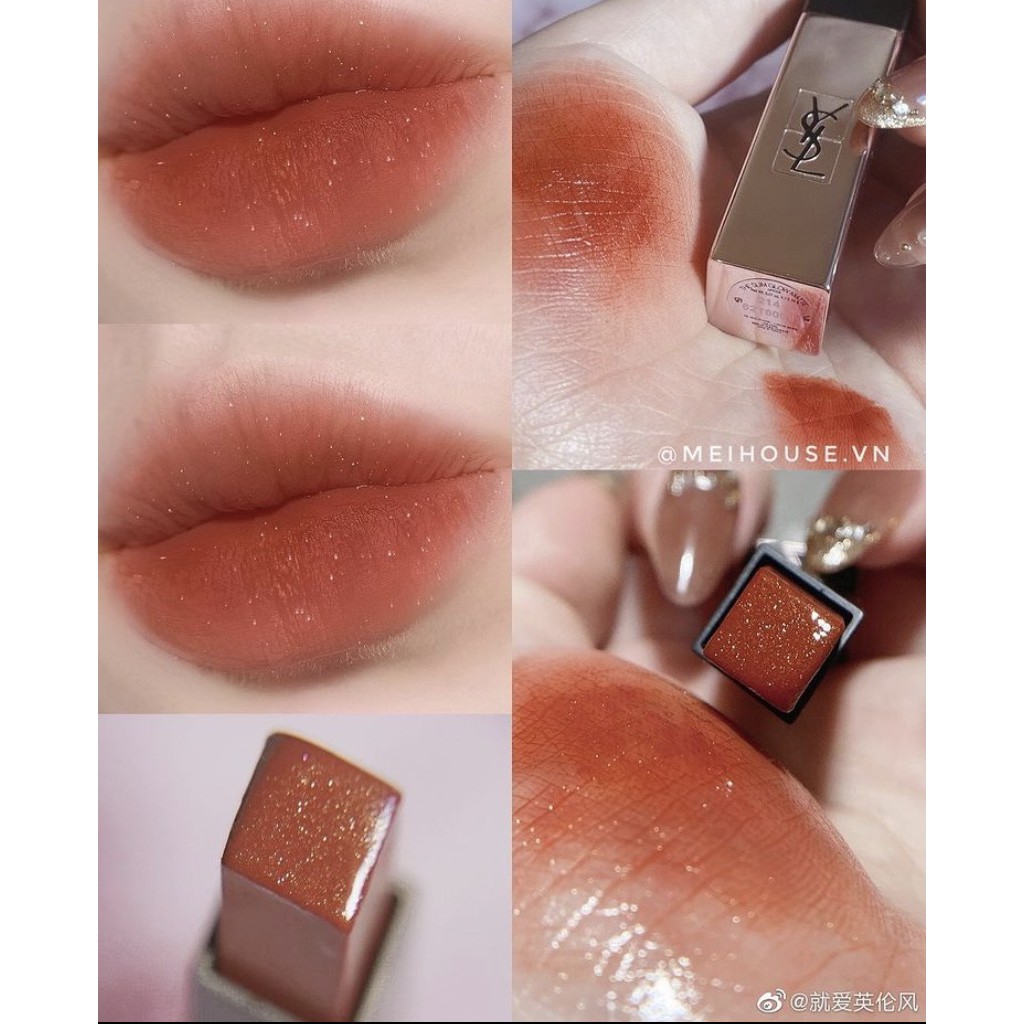 Son Thỏi YSL Rouge Pur Couture The Slim Glow Matte #211 #212 #213 #214 #203