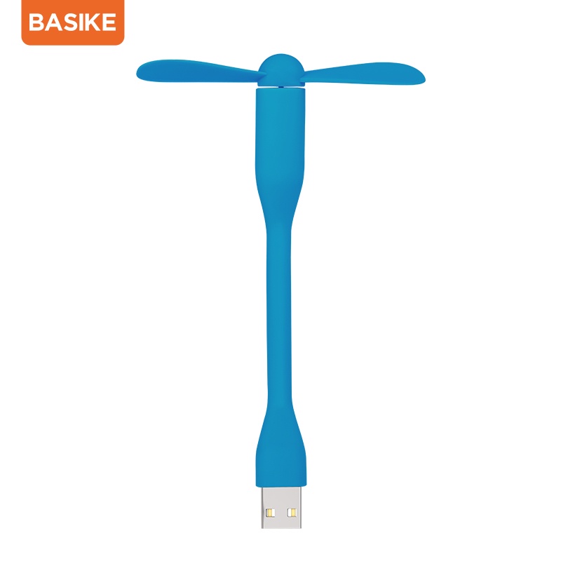 Quạt USB BASIKE FA06 không ồn và có thể uốn cong tùy ý cho sạc dự phòng