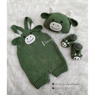 sét yếm len handmade cho bé (có thể tách set)