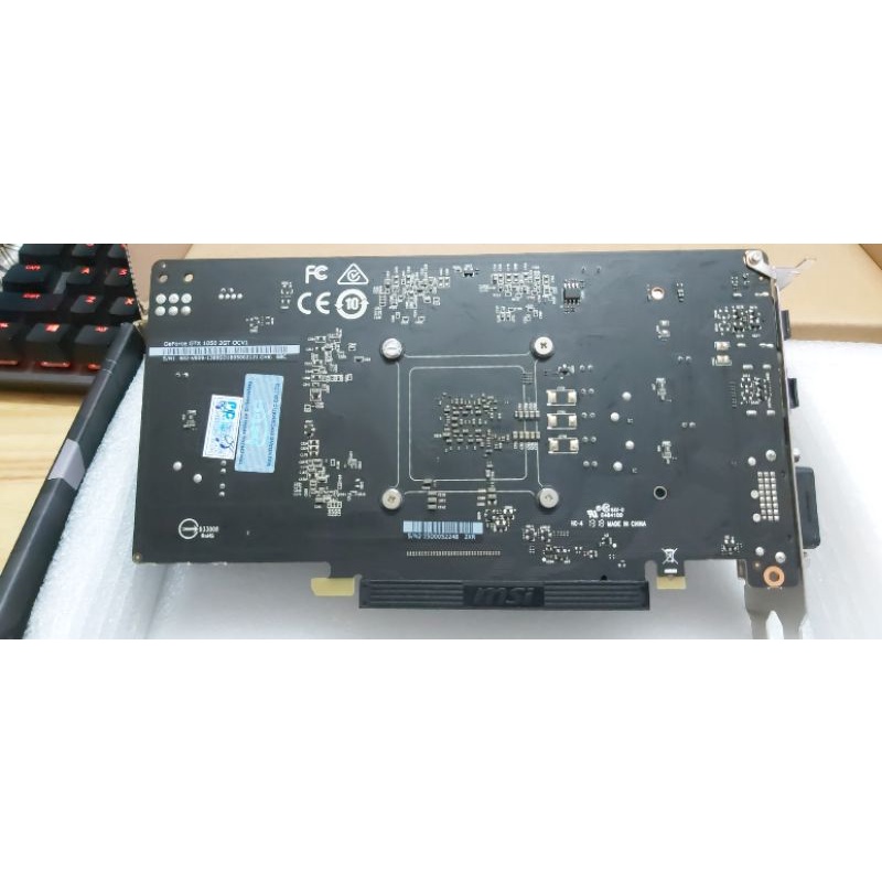 CARD MÀN HÌNH MSI GTX 1050 - 2GB 2 FAN | BigBuy360 - bigbuy360.vn