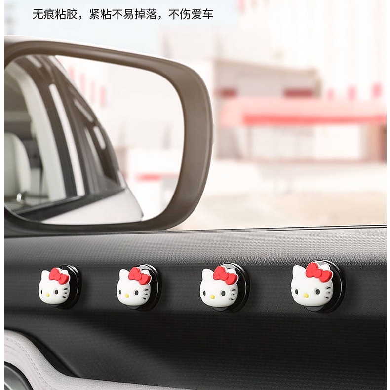 Móc treo đồ nội thất kiểu hoạt hình dễ thương đa năng cho xe hơi I9ZC