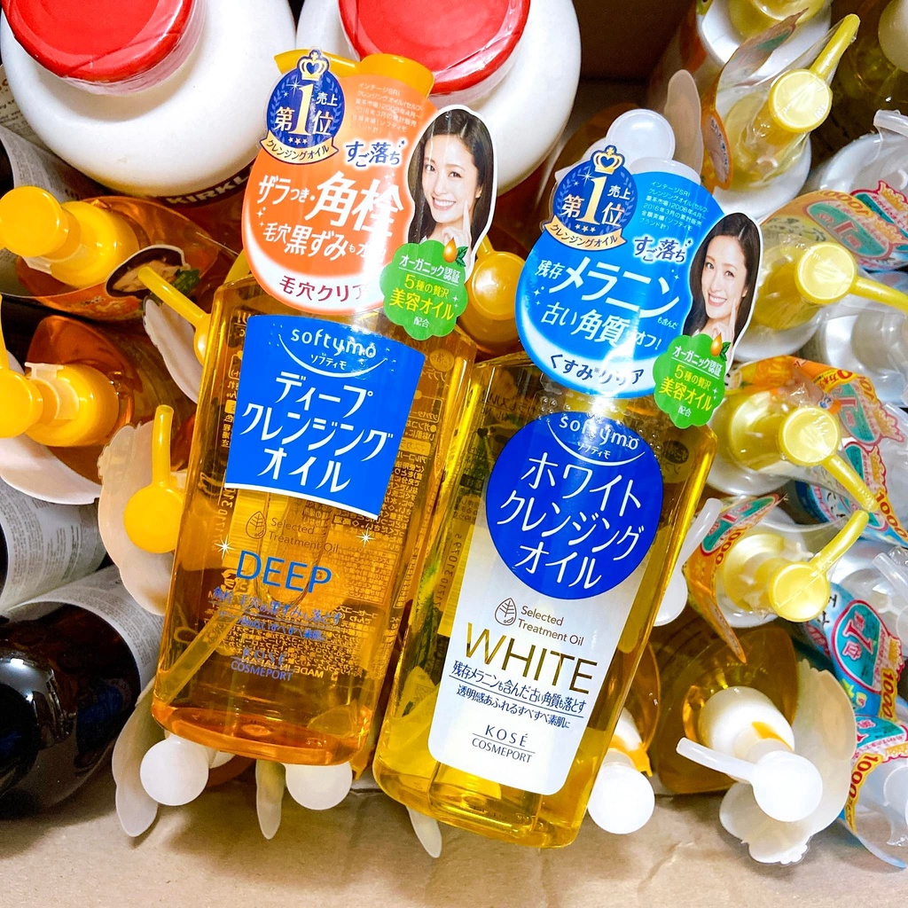 Dầu tẩy trang Kose Softymo Deep Cleansing Oil 230ml Nhật Bản