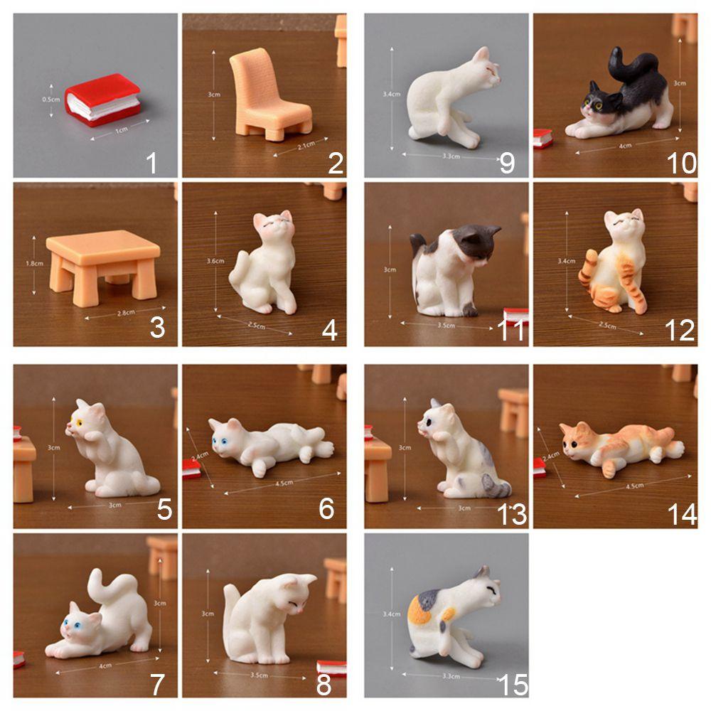 Đồ trang trí Chú Mèo Nhỏ Dùng Trang Trí Vườn DIY