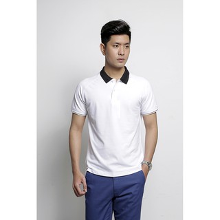 Áo phông màu trắng cao cấp aristino aps048s8