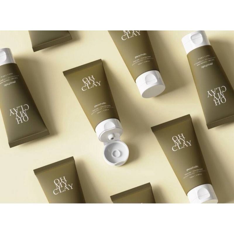 Mặt nạ đất sét Peacholic từ rau má và diếp cá