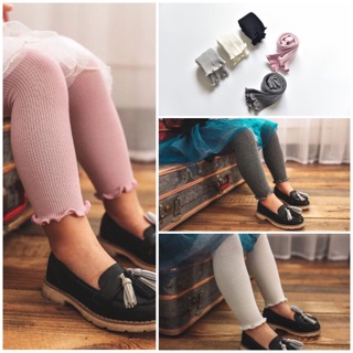 QUẦN TẤT LEN BÈO GẤU CHO BÉ GÁI