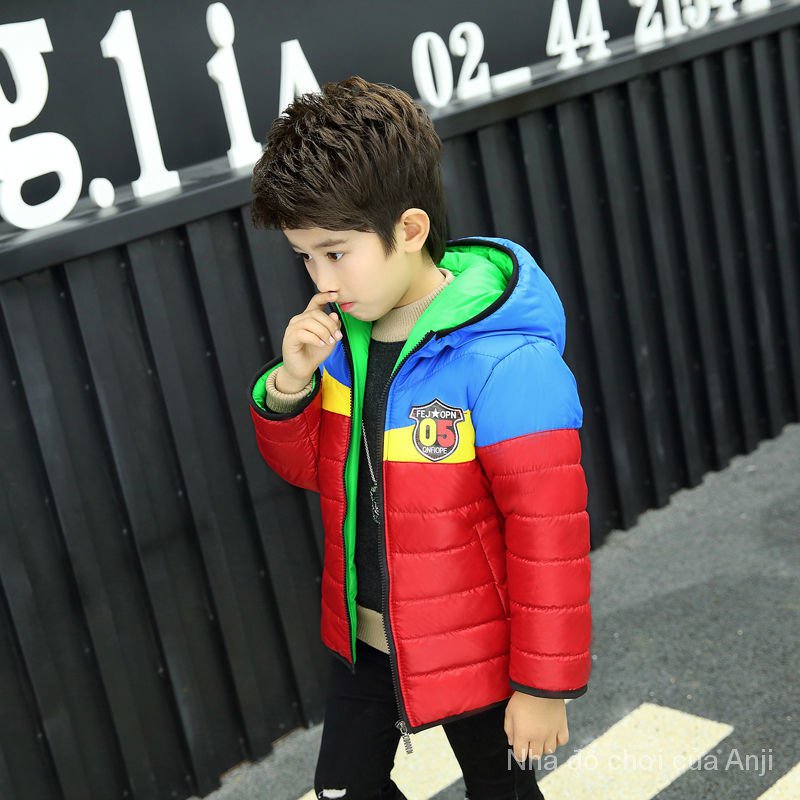 New Cotton Clothing Children Short Coat Winter Coat Thick Cotton