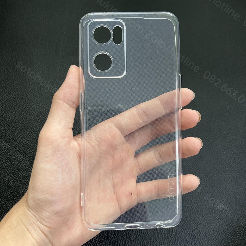 Ốp lưng Oppo Reno 7 5G dẻo trong bảo vệ cam bền đẹp
