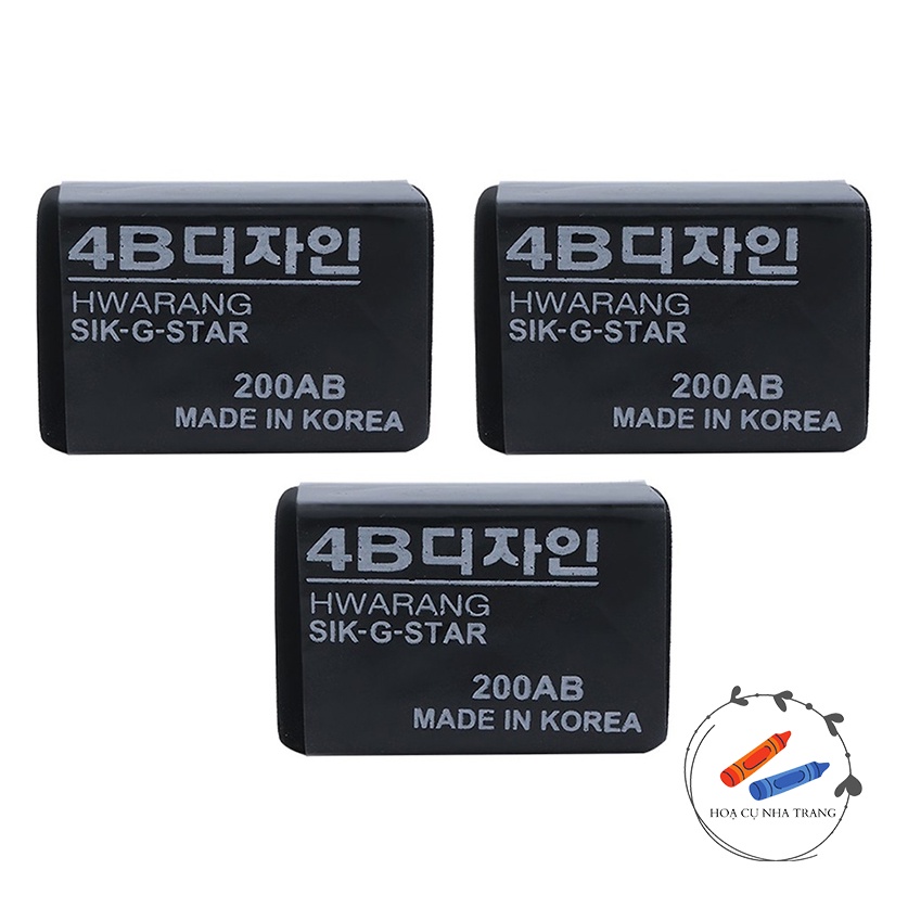 Gôm Đen Hàn Quốc Size 200AB /100AB
