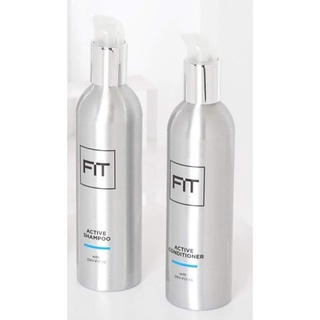 Combo2 Gội Xả Giảm Rụng, Kích Thích Mọc Tóc Chứa DHT Blockers FIT Active (Hương Gừng) - 250ml FIT SKINCARE (xuất xứ UK)